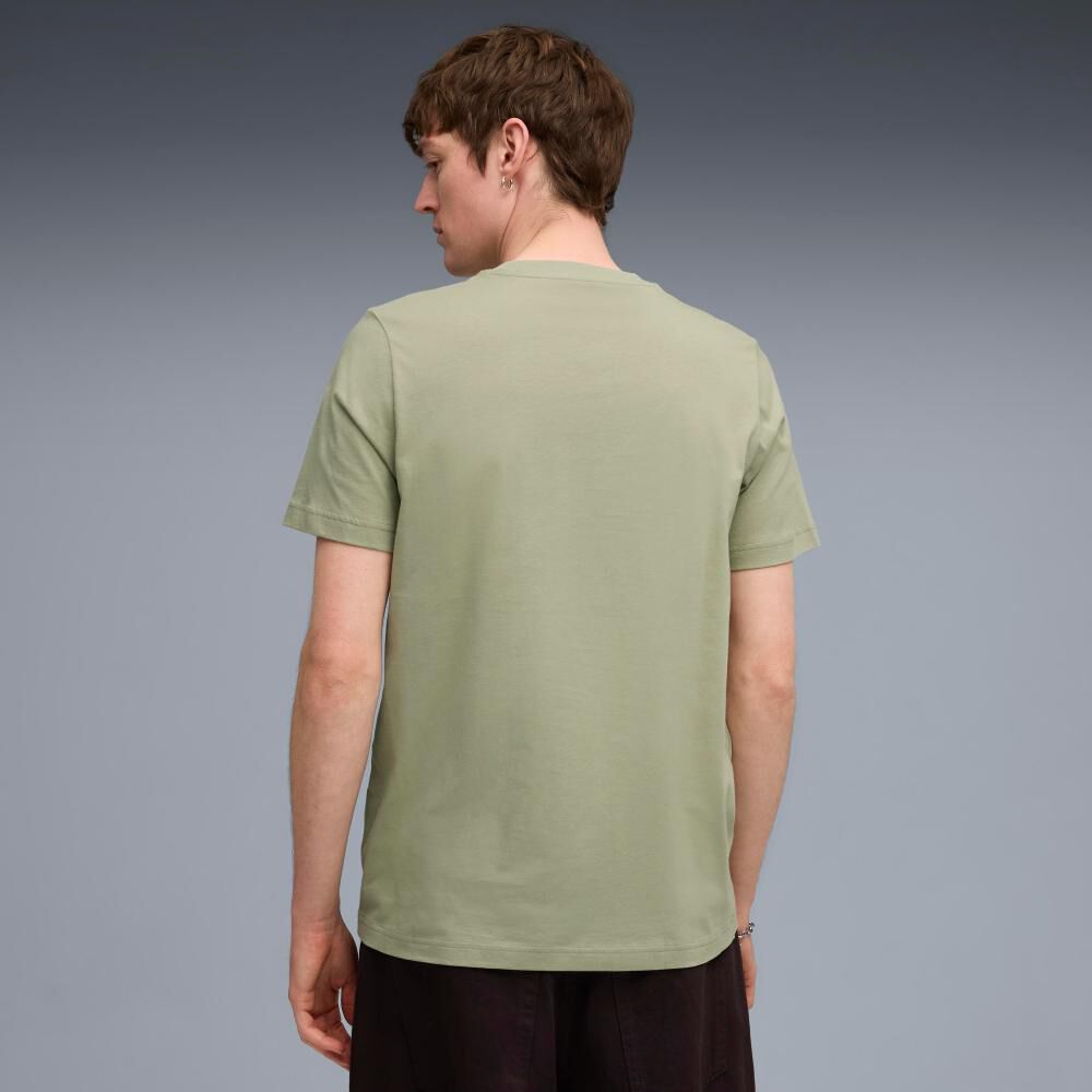 Polera Deportiva Hombre Puma Ess No. 1 Logo Tee (s) image number 3.0