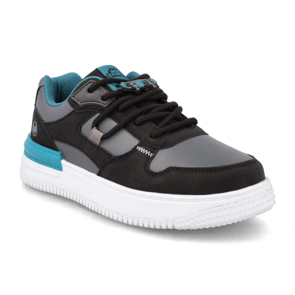 Zapatilla Ni&ntilde;o Bubblegummers Aticus Negro-gris image number 1.0