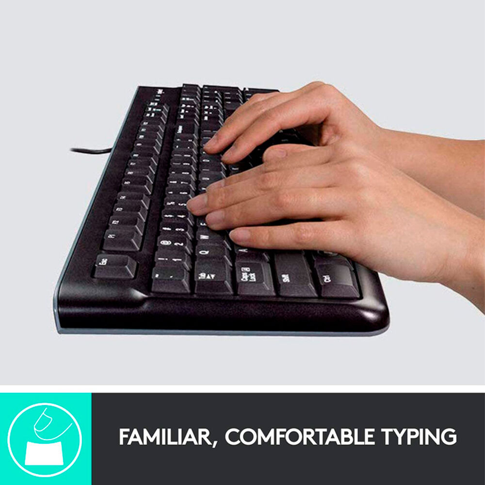 Pack Teclado + Mouse Logitech 120 Desktop image number 1.0