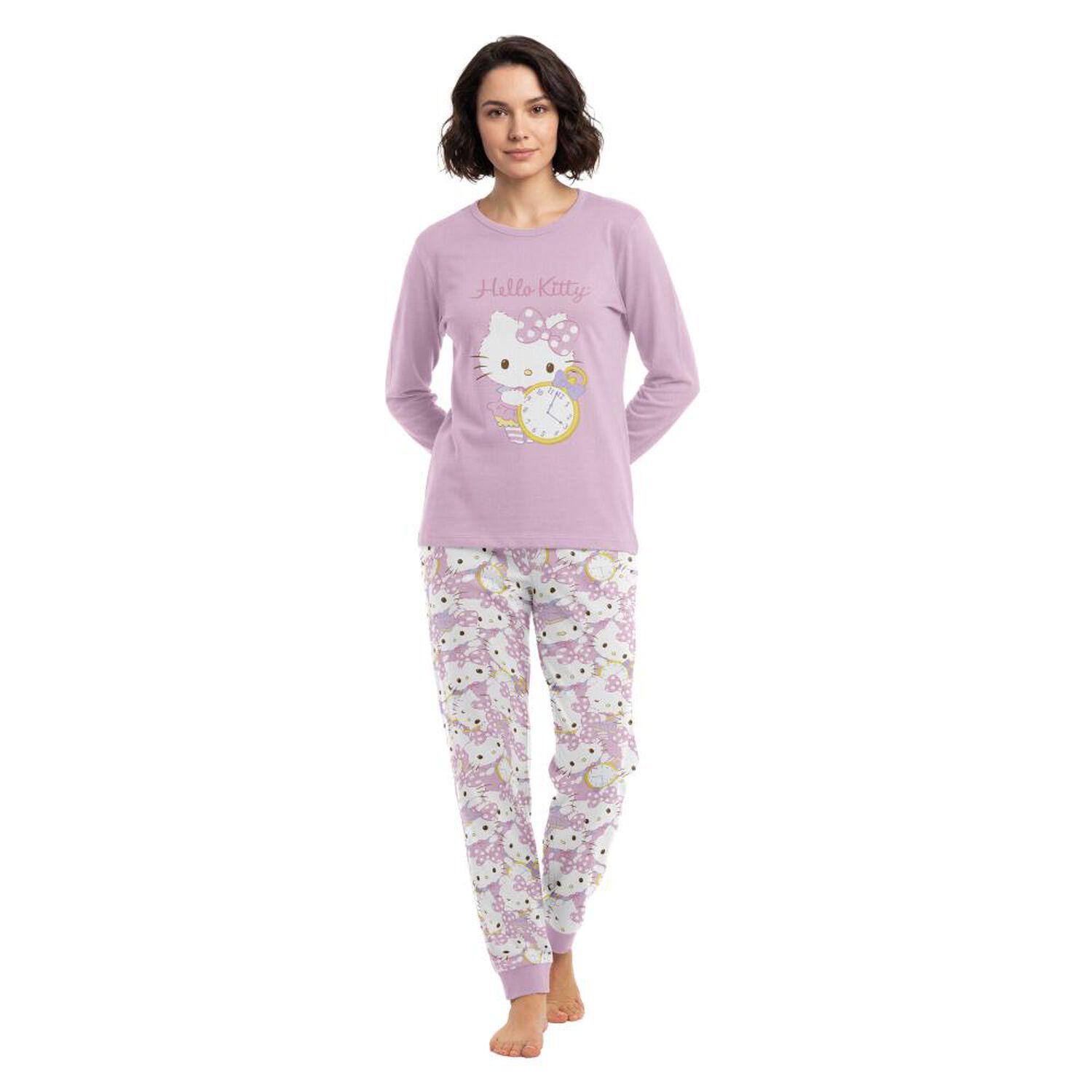 Pijama Invierno Top Hello Kitty M262aihkc2 image number 0.0