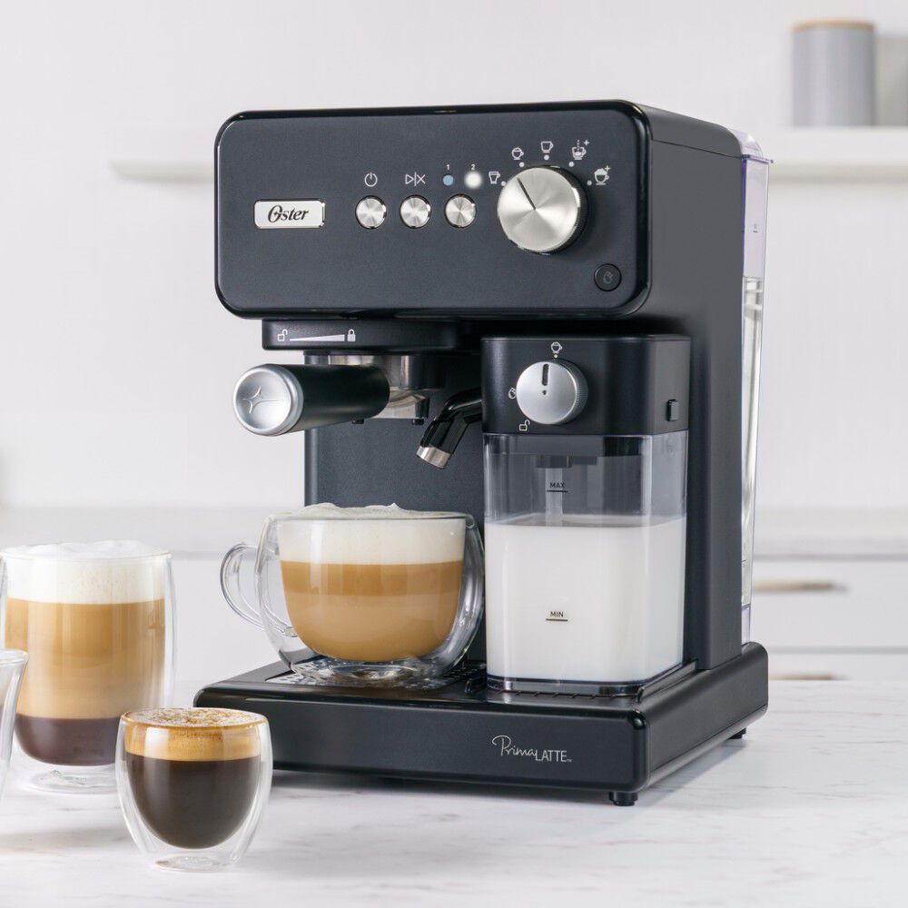 Cafetera Automática Oster Primalatte Negro Bvstem6604bk image number 7.0