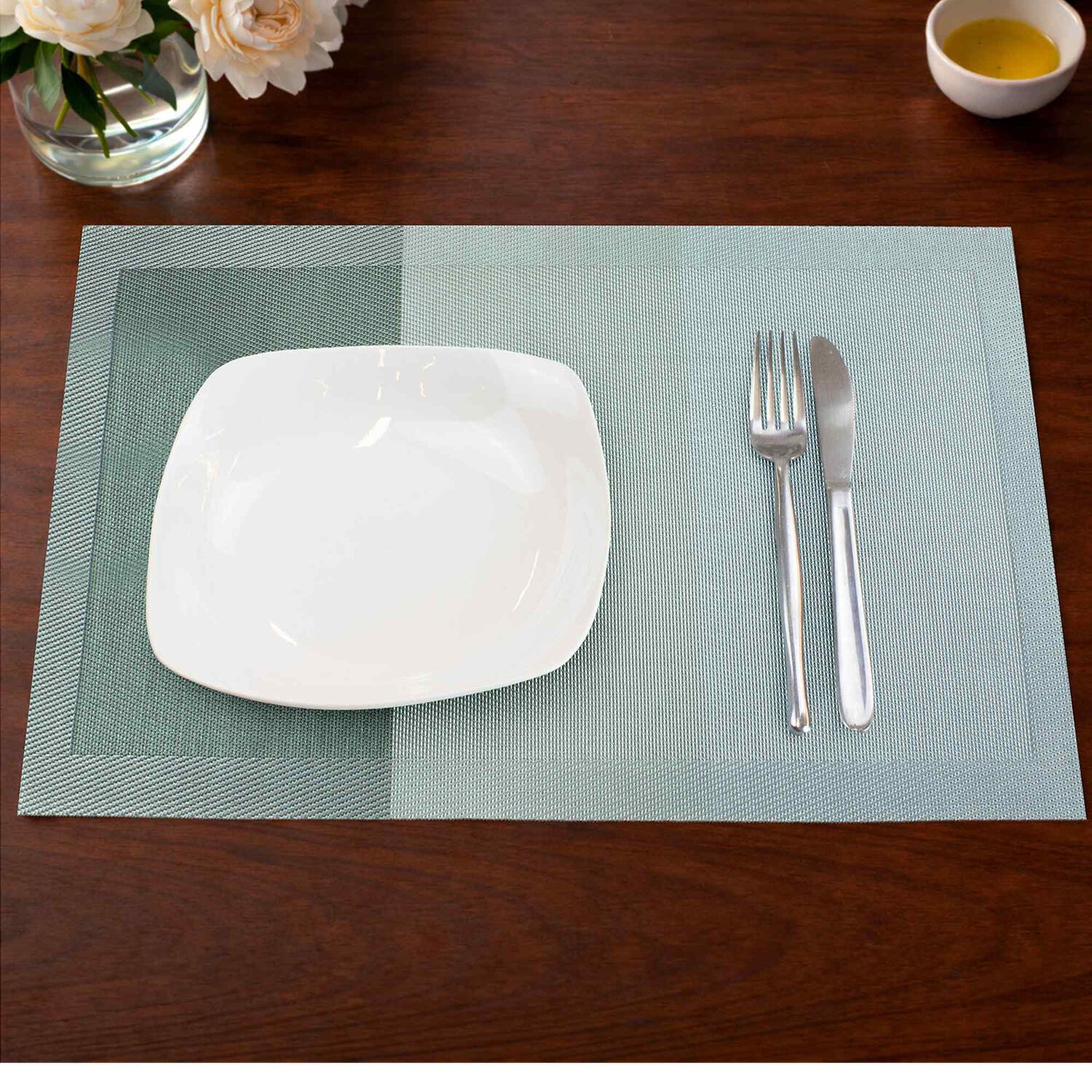 Individual De Mesa Nautica Home 45x30cm Degrade Verde image number 0.0