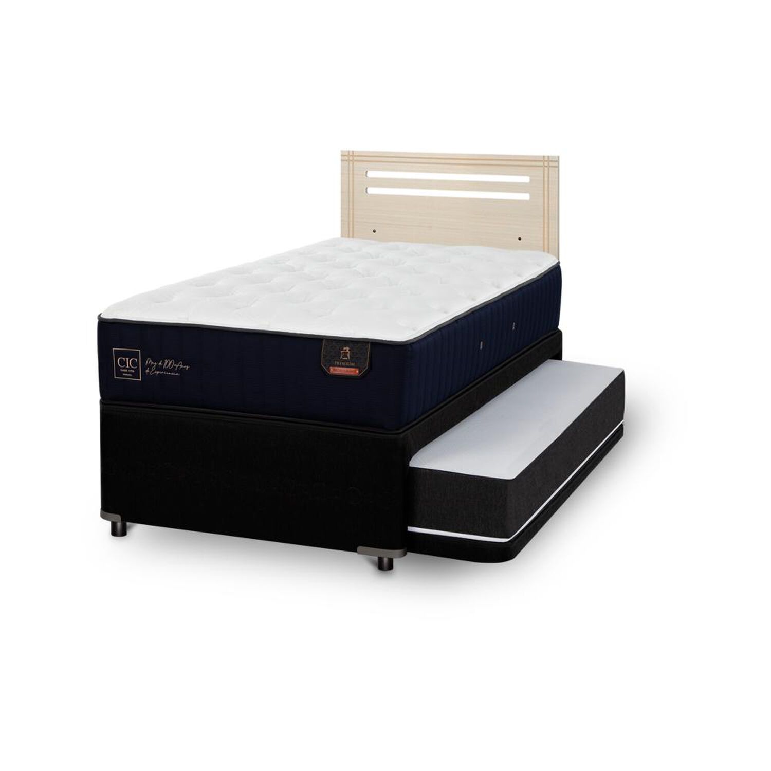Cama Nido Cic Cama Nido / 1.5 Plazas / Base Funcional + Respaldo image number 1.0