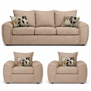 Juego De Living Elegant Detail Houston / 5 Cuerpos