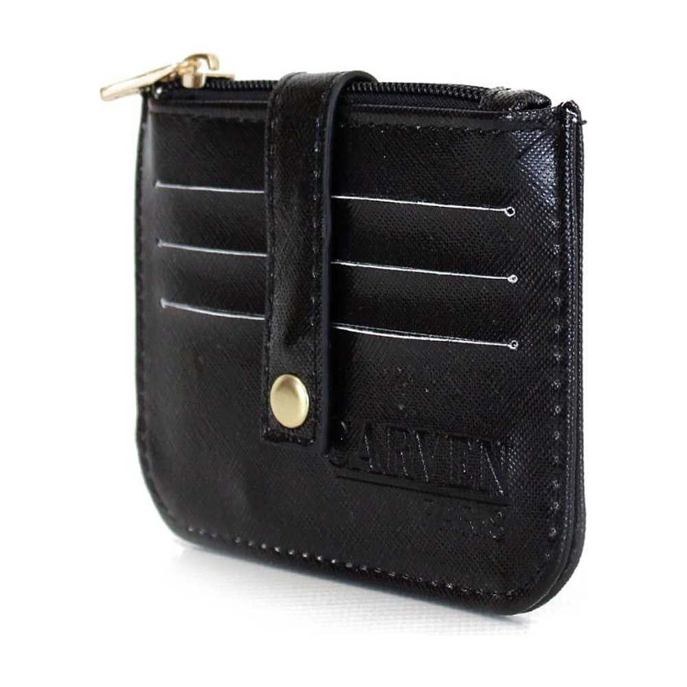Tarjetero Mujer Obi Negro Carven image number 1.0