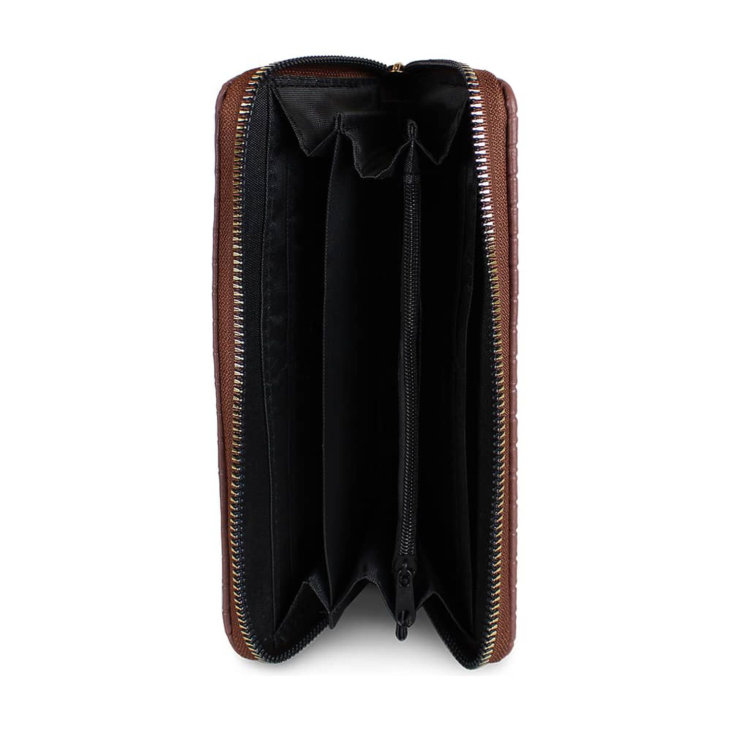Billetera Mujer Nina Brown Carven Paris image number 3.0