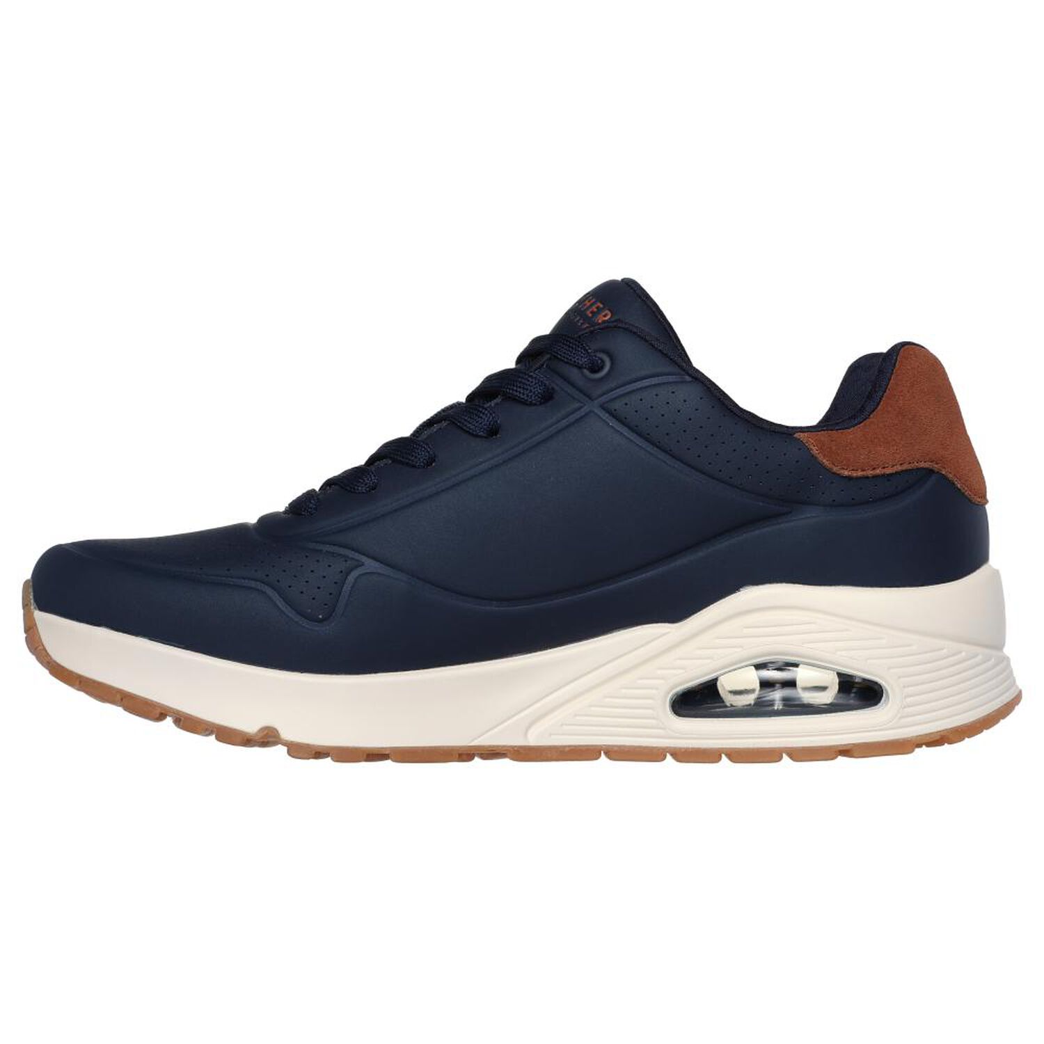 Zapatilla Urbana Hombre Skechers Uno Suited On Air Navy image number 2.0