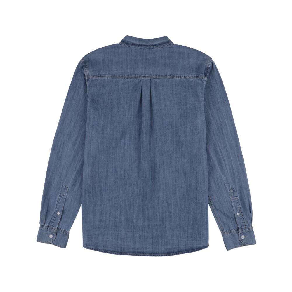 Camisa Denim Manga Larga Hombre Skuad image number 1.0