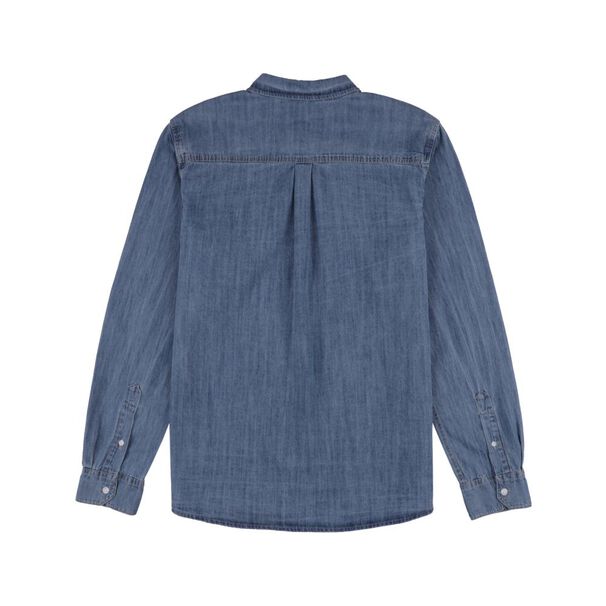 Camisa Denim Manga Larga Hombre Skuad