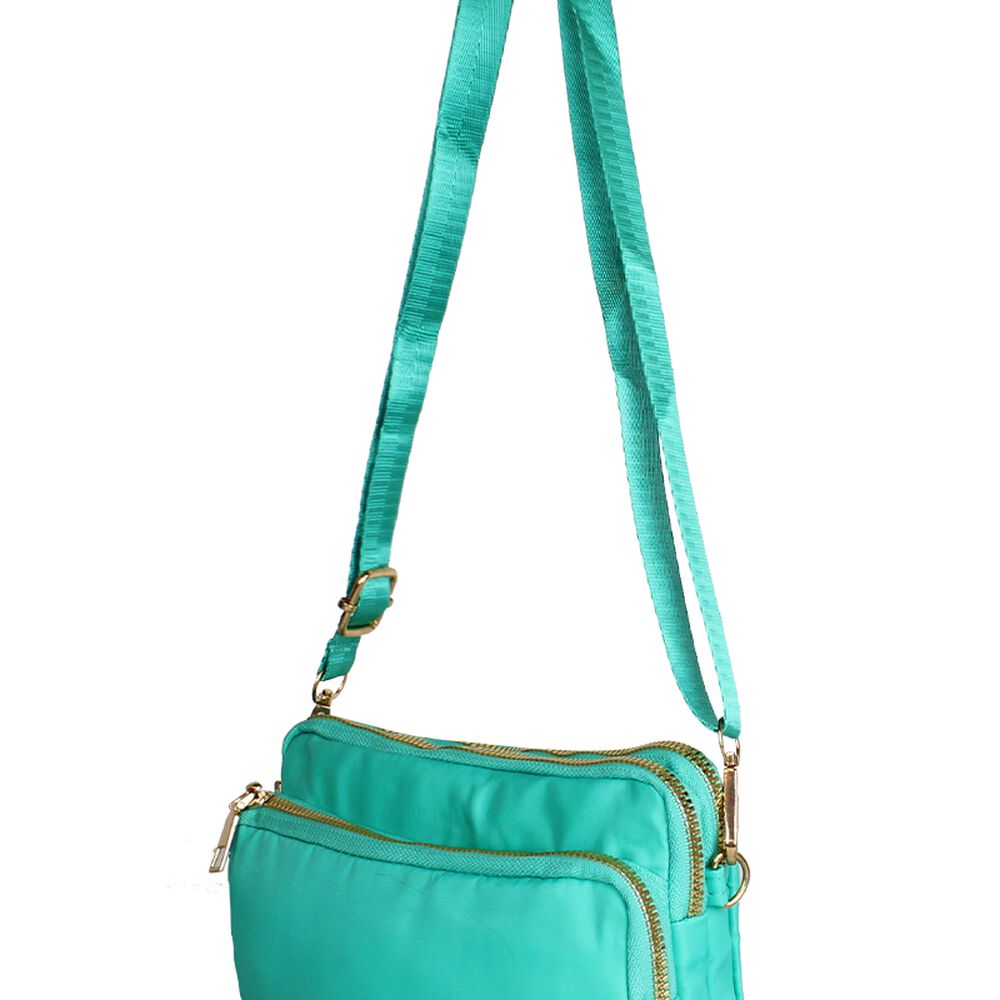 Cartera Bandolera Kim Verde Anabella Sachi image number 2.0