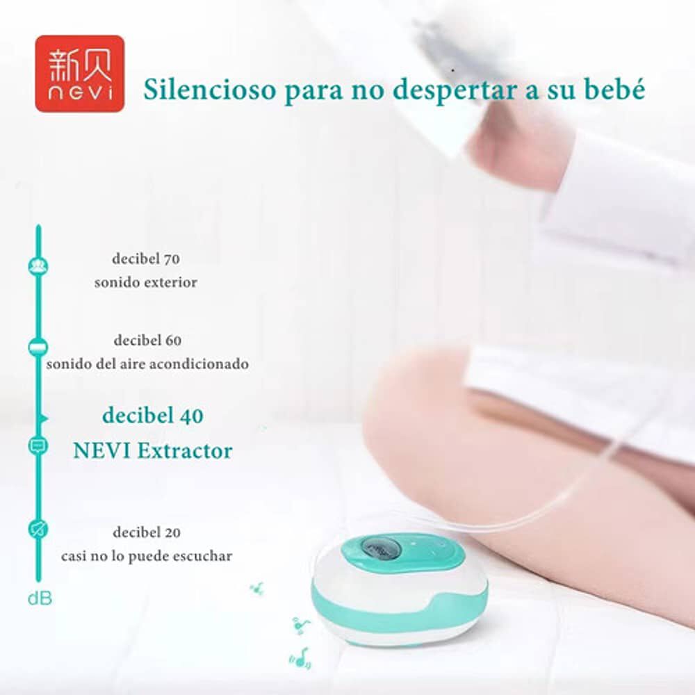 Extractor De Leche El&eacute;ctrico 9 Niveles Inalambrico Lubabycas image number 8.0