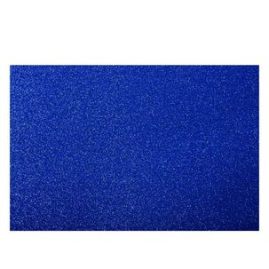 Goma Eva Glitter 40x60cm 2mm Azul Torre