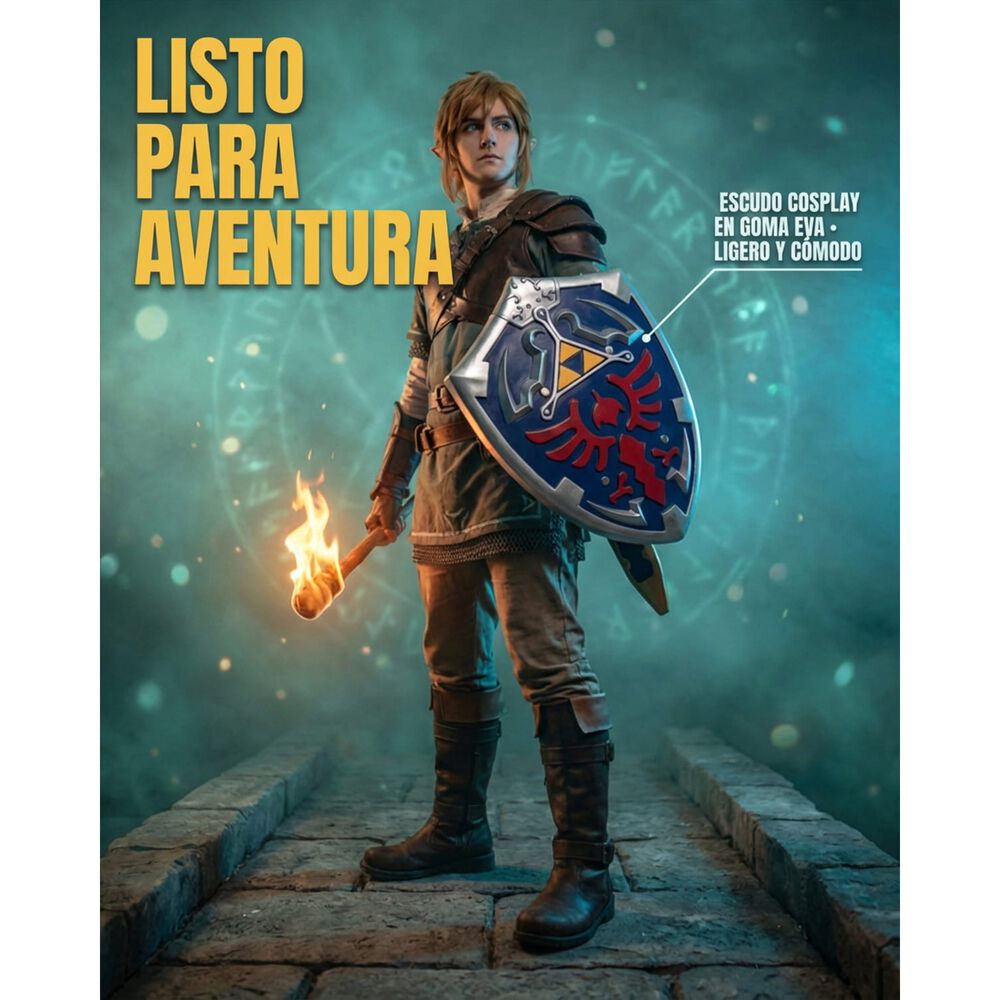 Escudo Cosplay Link The Legend Of Zelda image number 5.0