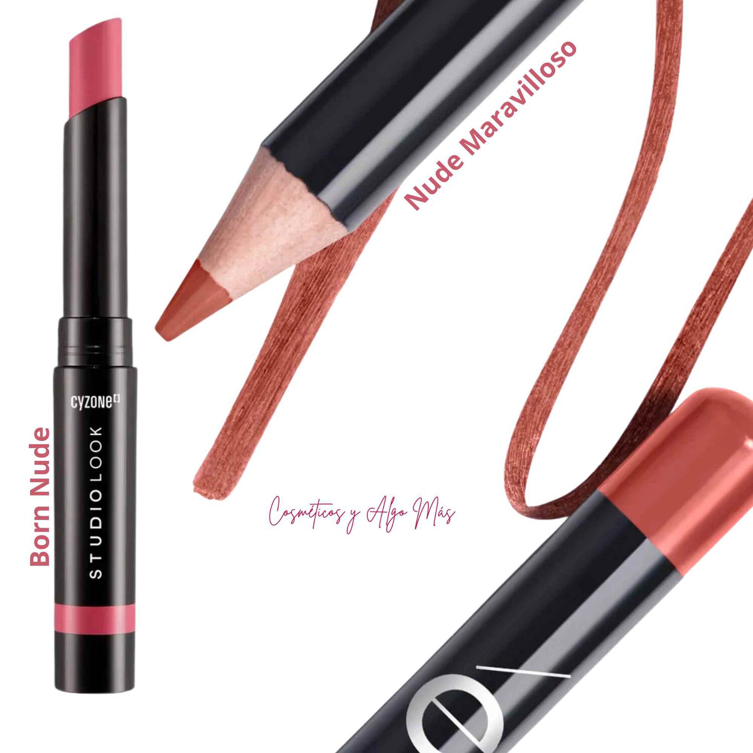 Set Delineador Para Labios Y Labial Combinables image number 2.0