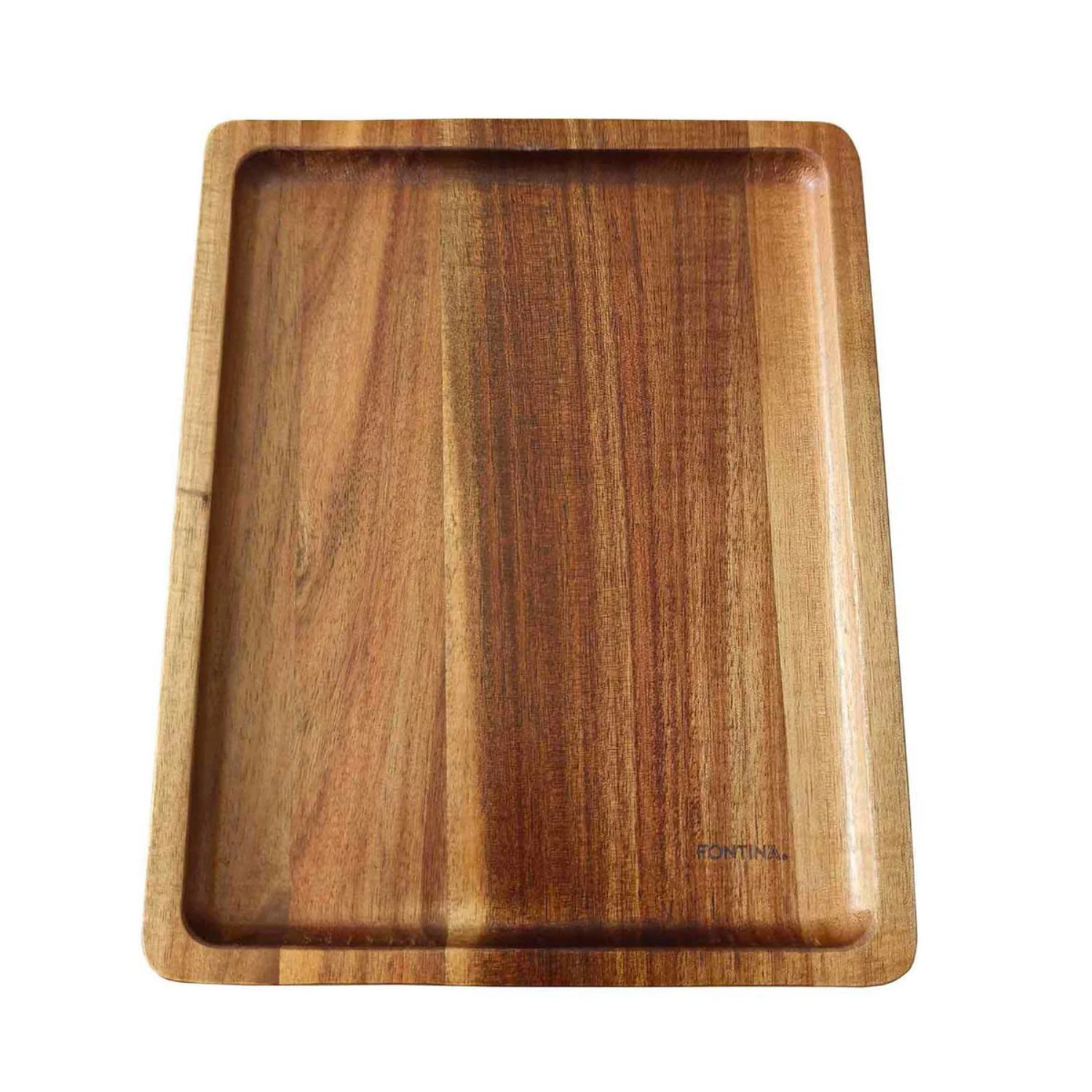 Bandeja Aperitivo Madera De 25 X 20 X 2cm Multiuso Cocina image number 0.0