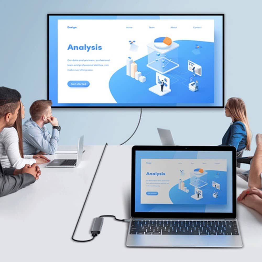 Adaptador 7 En 1 Entrada Tipo C 4k Hdmi Mac Windows image number 4.0