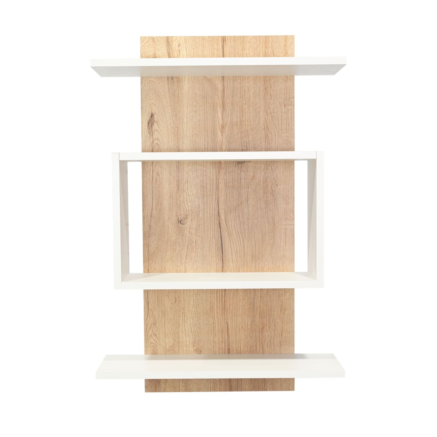 Mueble Organizador Ba&ntilde;o Caf&eacute; Claro Y Blanco image number 3.0