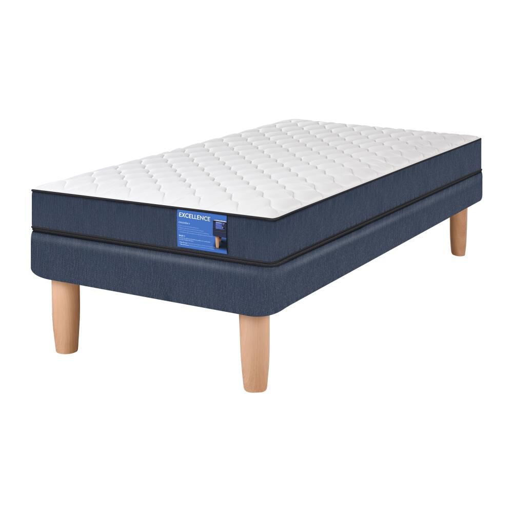 Cama Europea Cic Excellence / 1.5 Plazas / Base Normal image number 1.0