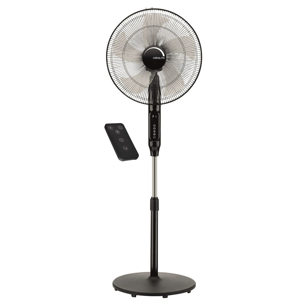 Ventilador Pedestal 16" V16p8r Black Airolite image number 0.0