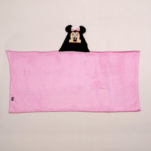 Manta Capucha 3d 70x150cm Minnie