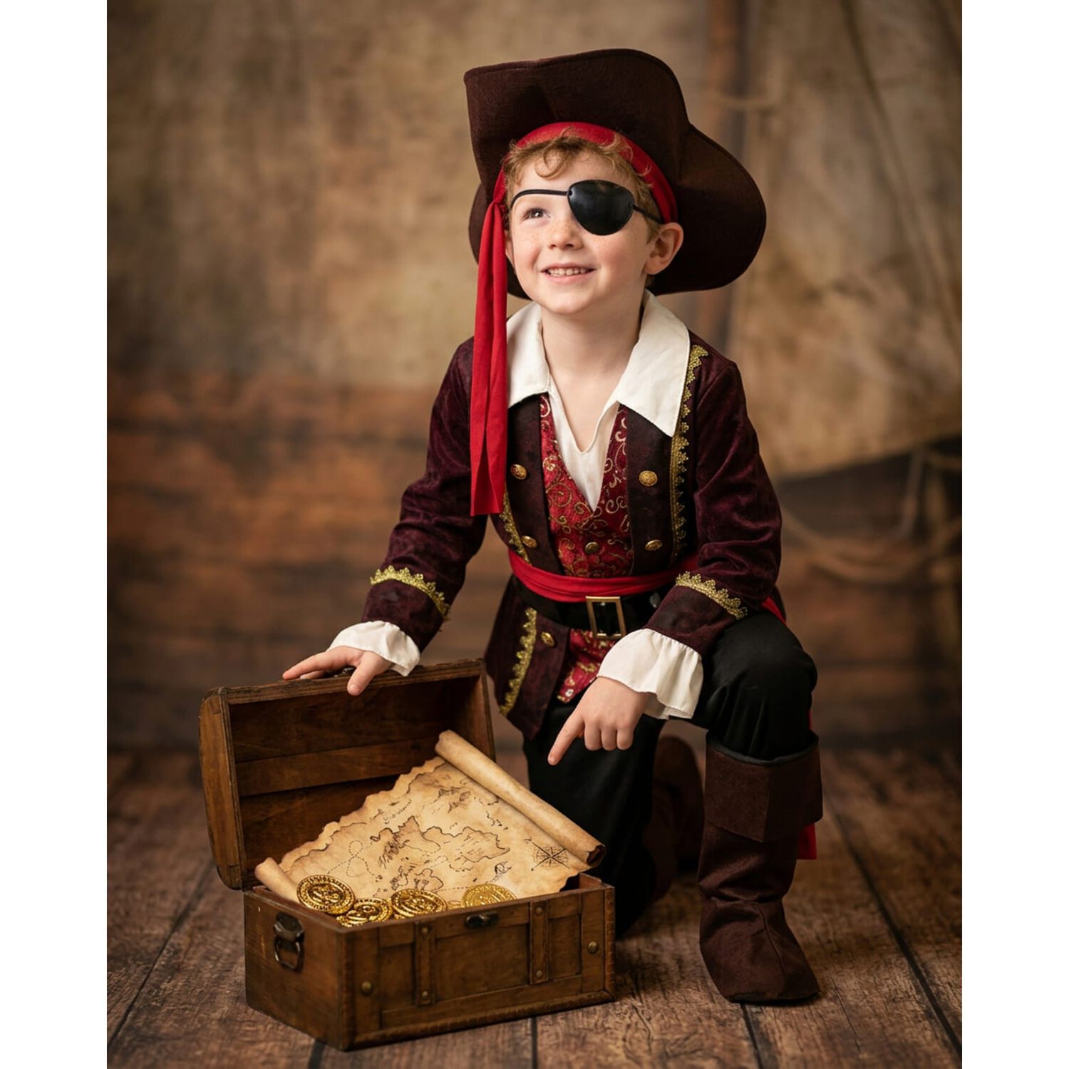 Disfraz Cosplay Pirata Corsario Piratas Infantiles Todos Ni&ntilde;o image number 39.0