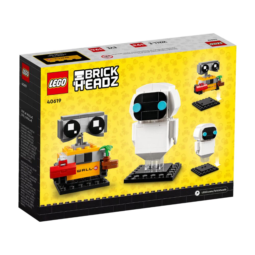 Lego Brickheadz - Brickheadz - Eva Y Walle - 40619 image number 6.0