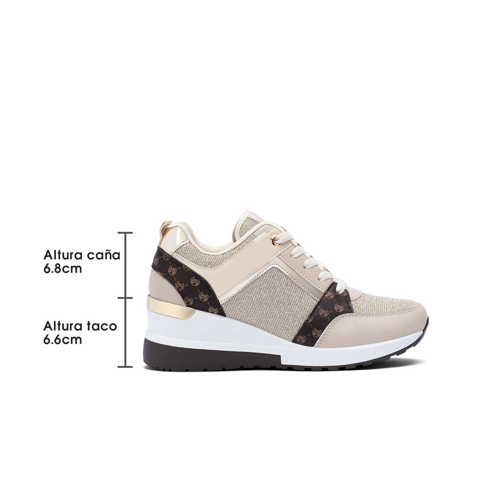 Zapatilla Mujer Andrea Beige Weide image number 5.0
