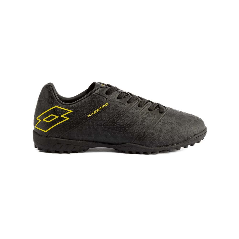 LOTTO Zapatilla Futbol Juvenil Hombre Lotto Maestro Tf Jr Negro Ofertitas