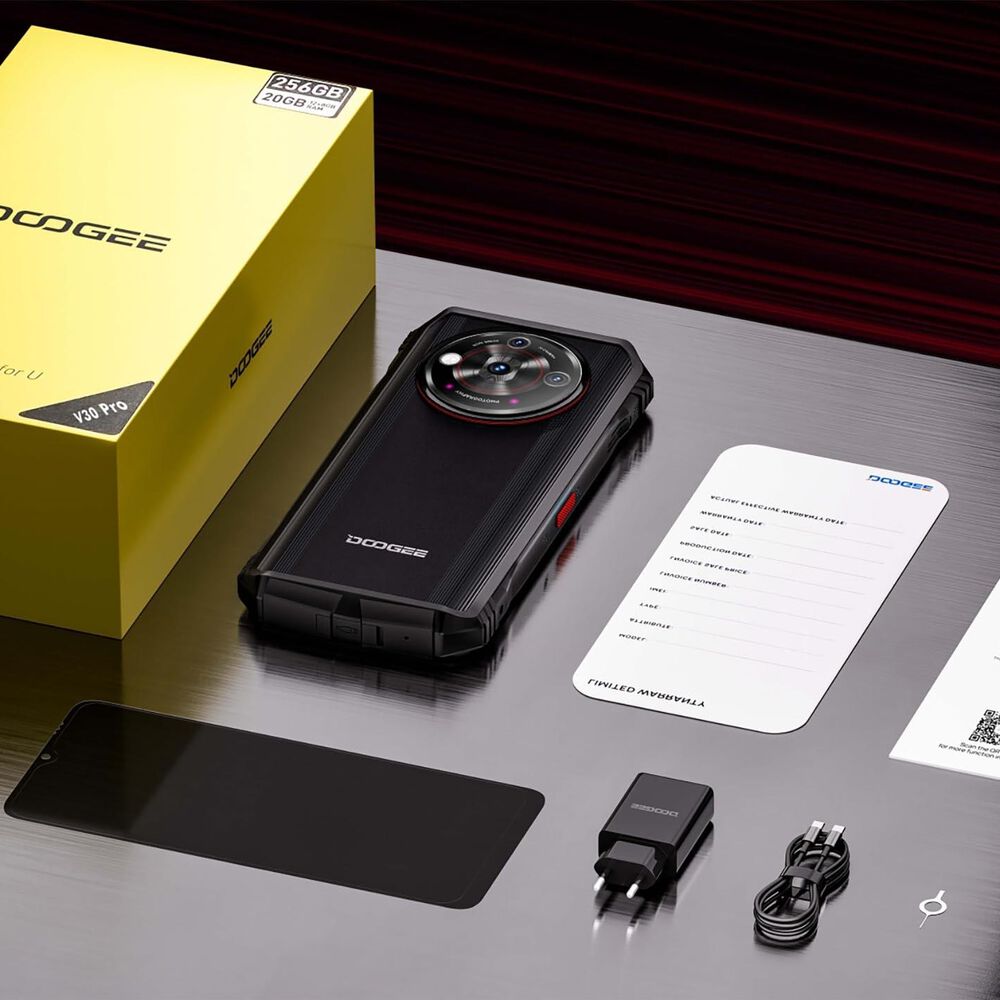 Doogee V30 Pro Resistente A Golpes, Polvo, Humedad Y Agua / Bater&iacute;a Potente, C&aacute;mara Visi&oacute;n Nocturna, Potente Parlante image number 9.0