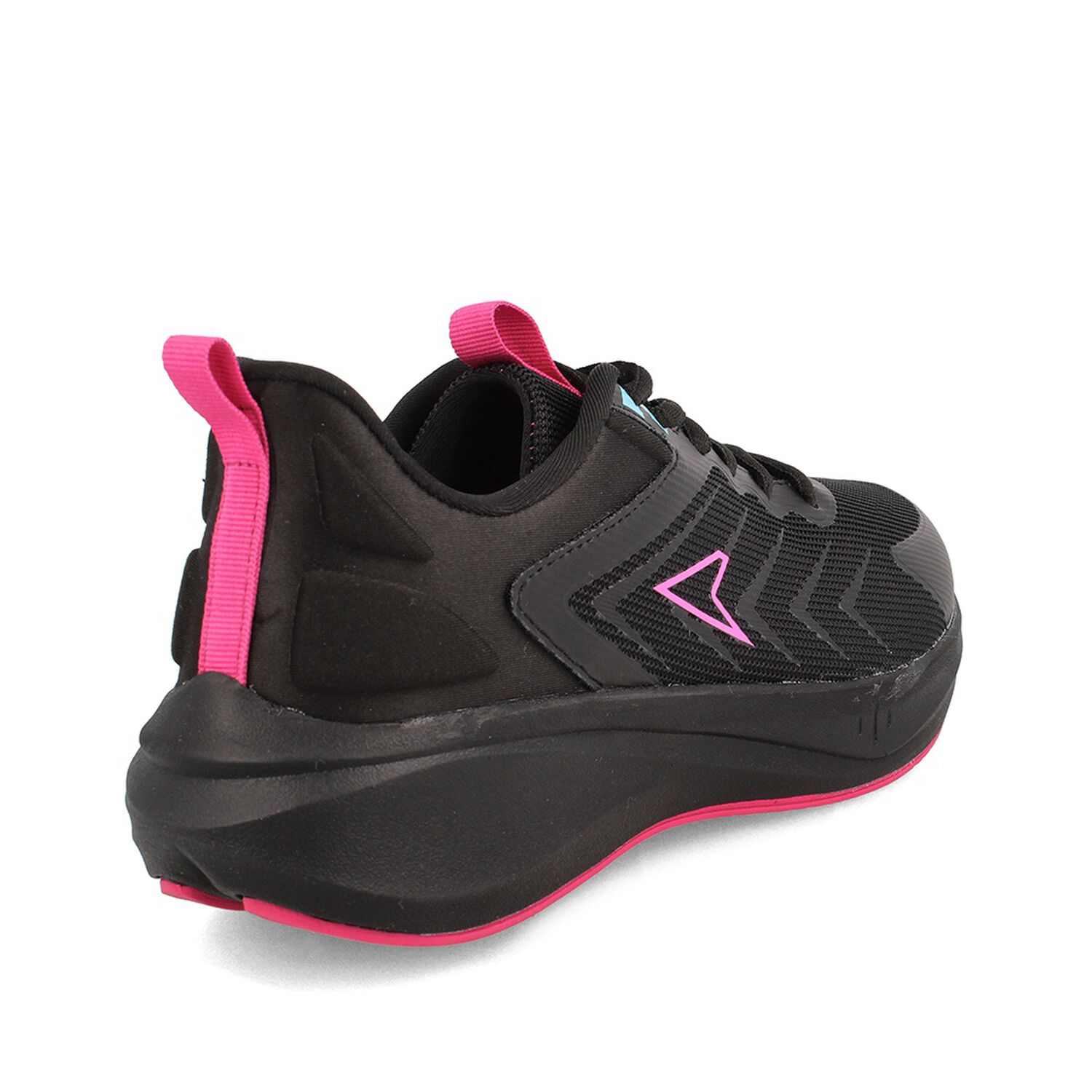 Zapatilla Mujer Power Swift Negro-rosado image number 3.0
