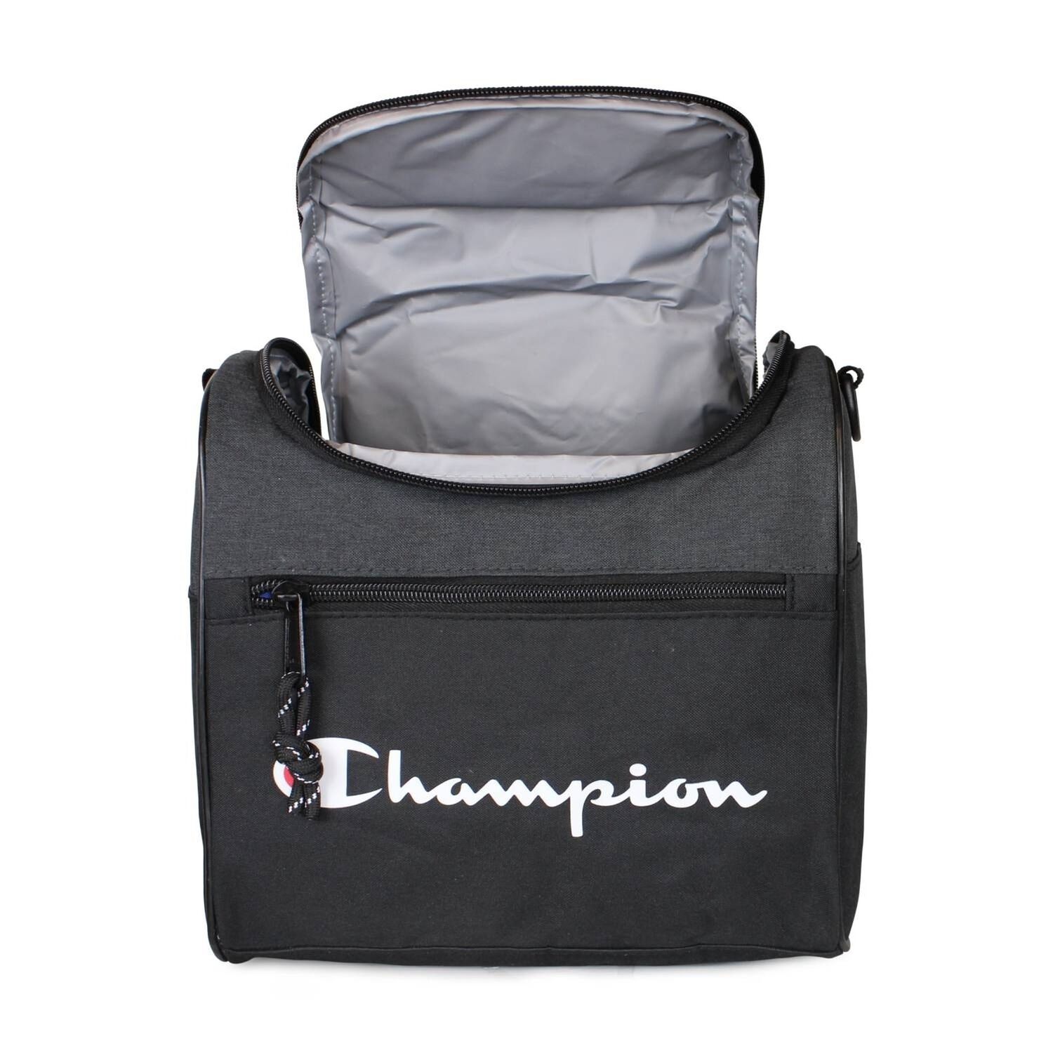 Pack Champion Bolso Toronto 28lts + Lonchera Oxford Negra image number 6.0