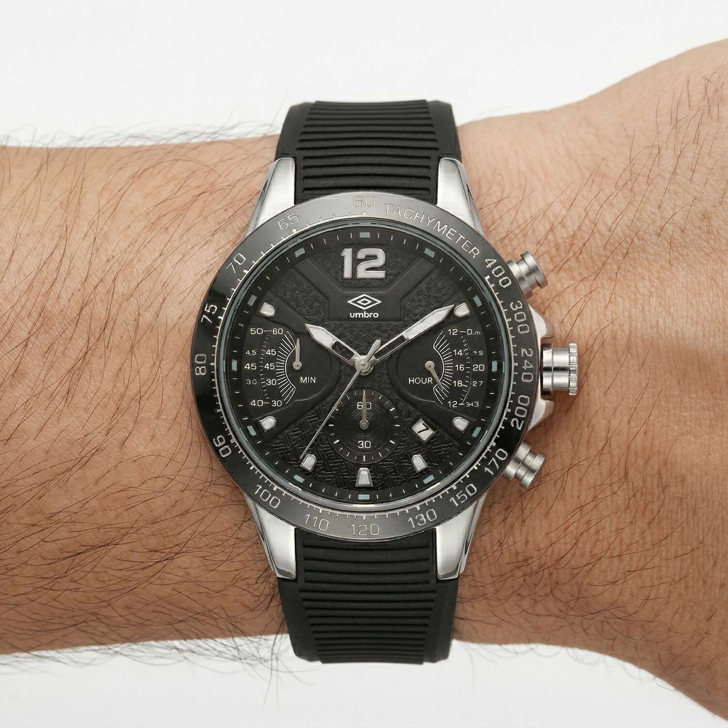 Reloj An&aacute;logo Hombre Umbro Plus Negro Umbp-1500-95 image number 3.0