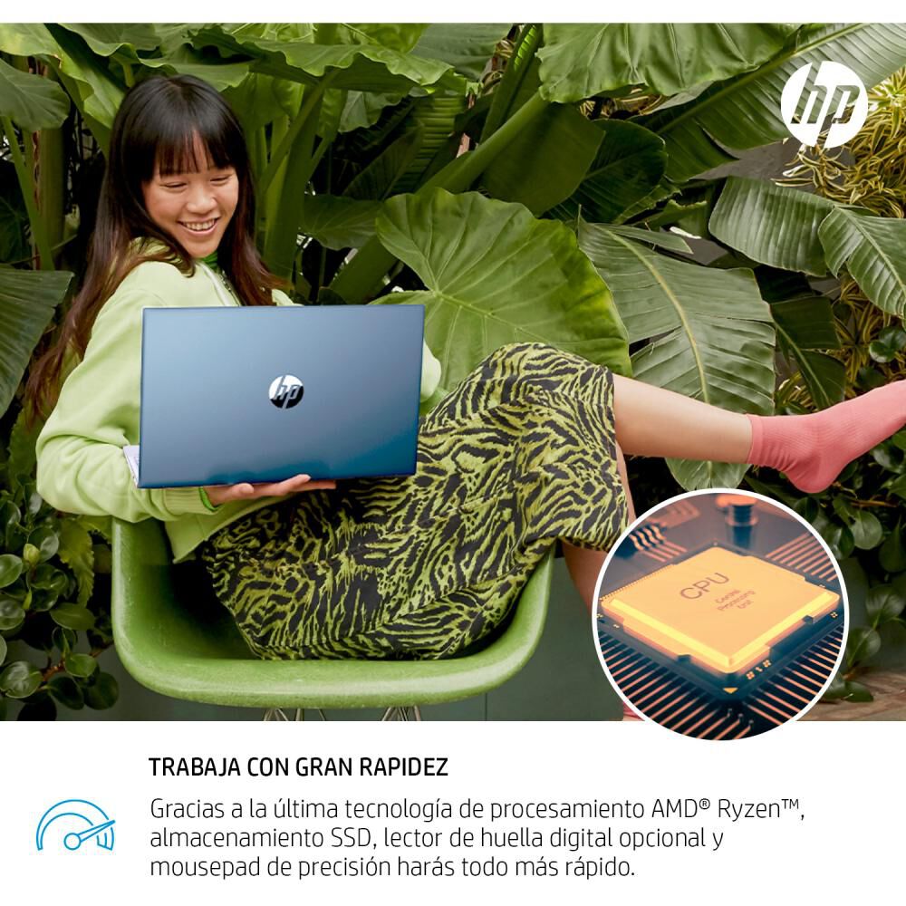 Notebook 15.6" HP Pavilion / AMD Ryzen 7 / 8 GB RAM / Integrada Gráficos AMD Radeon / 512 GB SSD image number 9.0