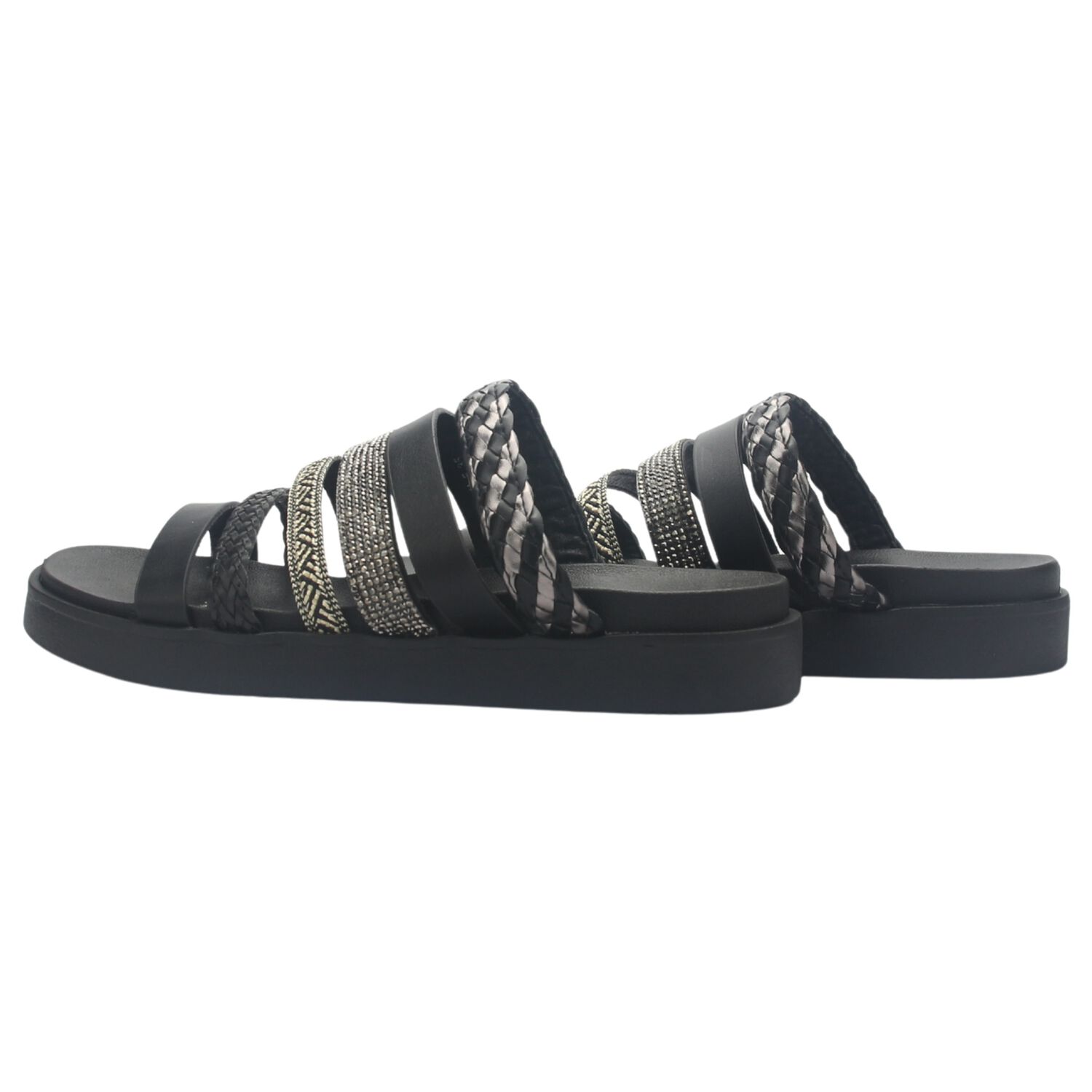 Sandalia Mujer Casual Negro Chalada Genova-5 image number 6.0