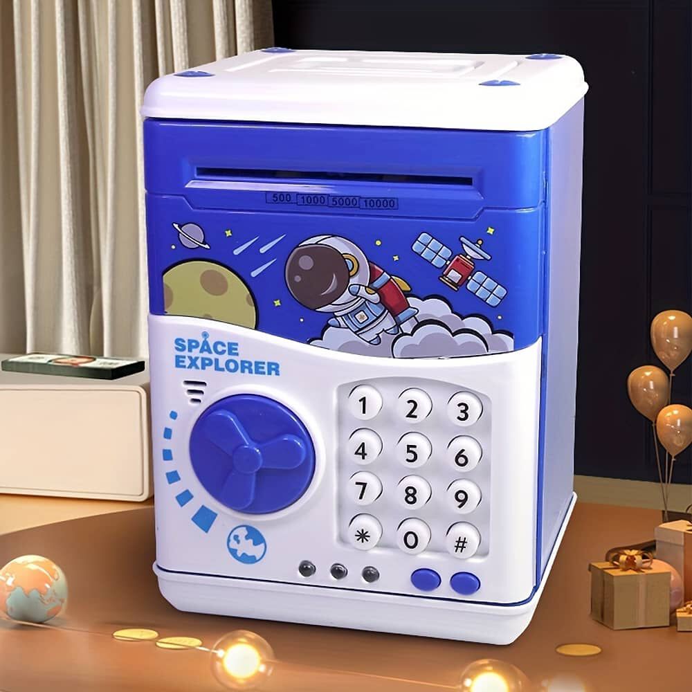 Alcancia Electronica Juguete Caja Fuerte Contrase&ntilde;a Y Sonido image number 5.0