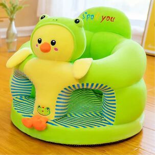 Asiento De Bebé Acolchado De Peluche Seguridad Anticaida