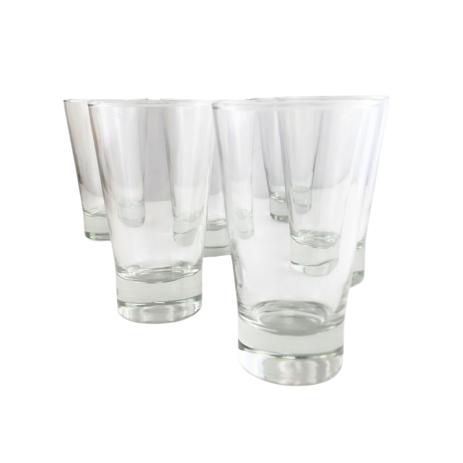 Pack 6 Vasos Altos De Vidrio 394ml Modelo London Jugo Agua image number 1.0