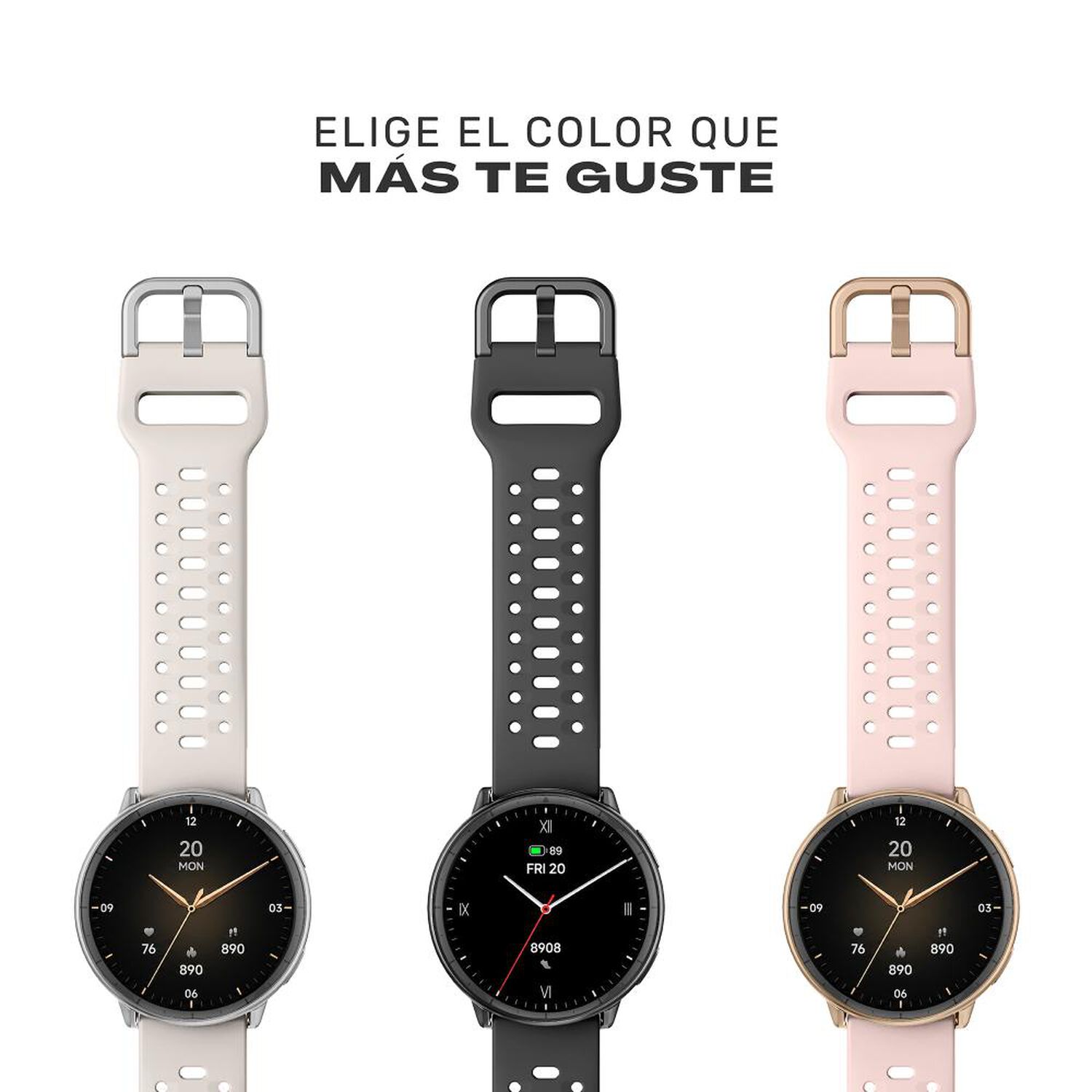 Reloj Smartwatch Gps Shar T1 43,5mm Black Lhotse image number 7.0