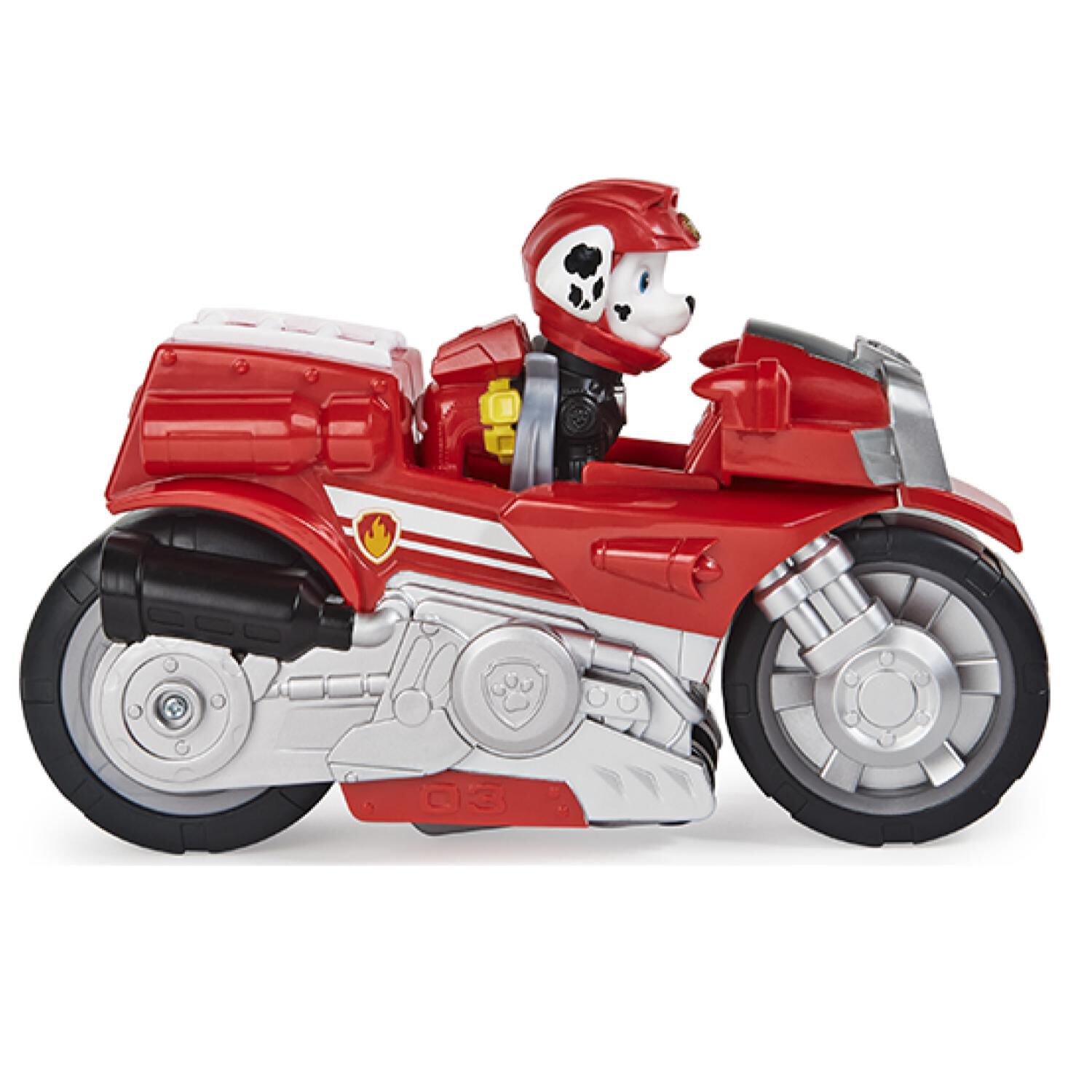 Juguete Marshall Auto Rojo Friccion Paw Patrol Nickelodeon image number 1.0