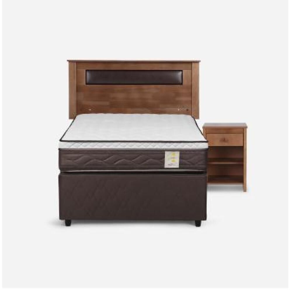 Cama Nido Rosen New Style 4 Plus / 1.5 Plazas / Base Normal + Set De Maderas image number 5.0