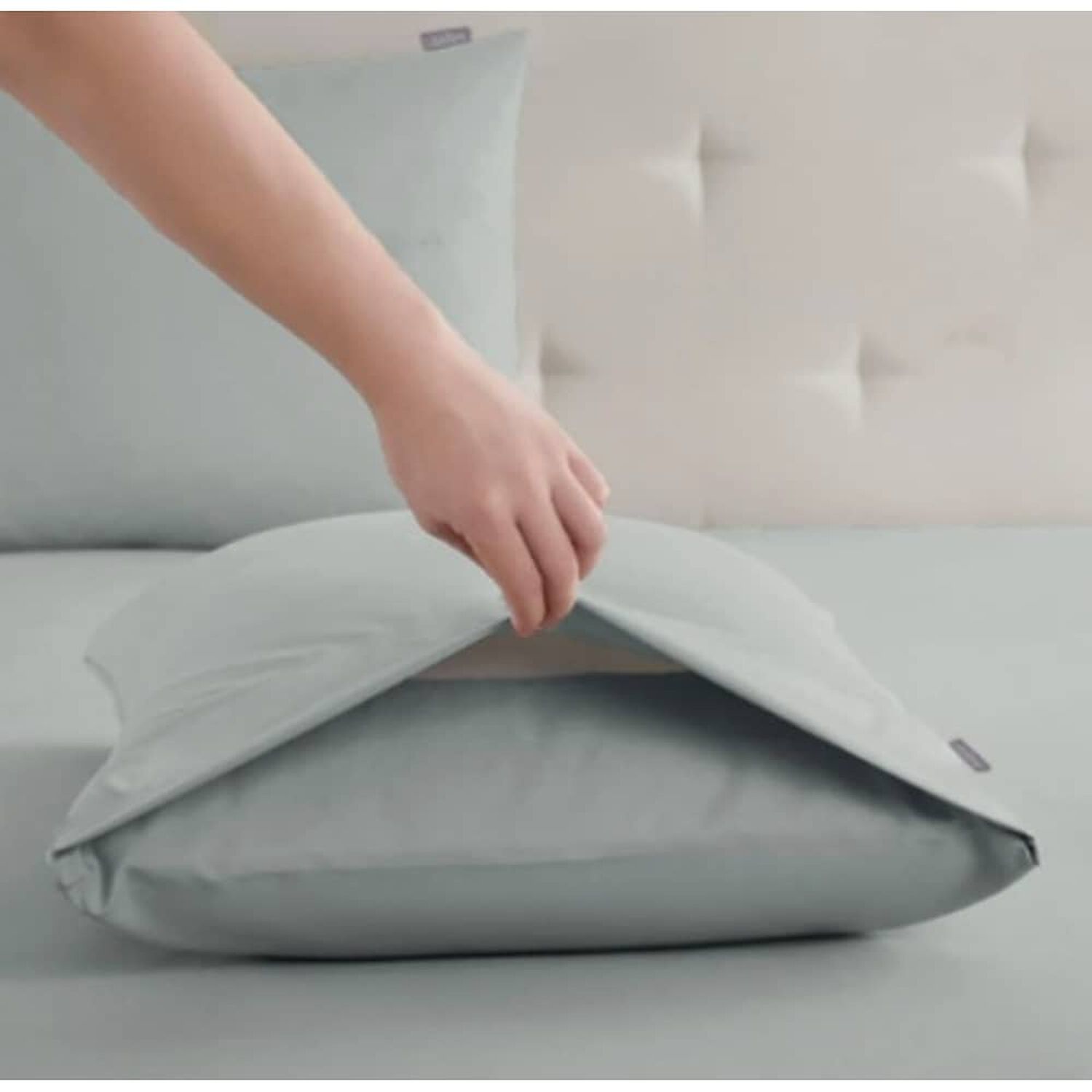 Set 4 Funda Almohada 50x70 Gris image number 1.0