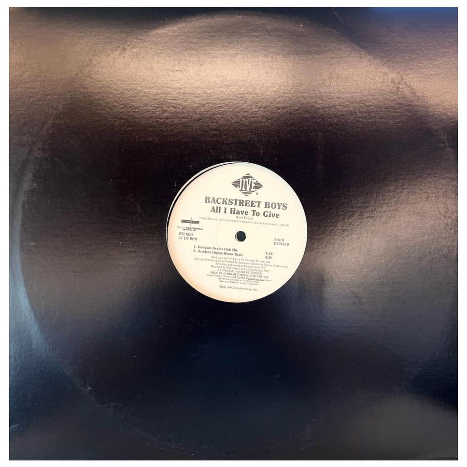 Backstreet Boys - All I Have To Give (2lp)| 12" Maxi Single Usado image number 0.0