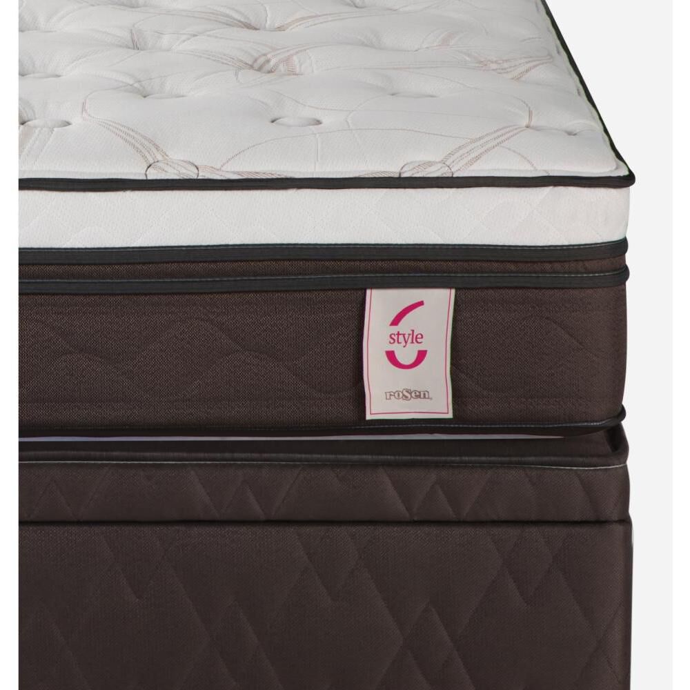 Cama Ba&uacute;l Rosen New Style 6 / 1 Plaza / Base Normal + Respaldo image number 4.0
