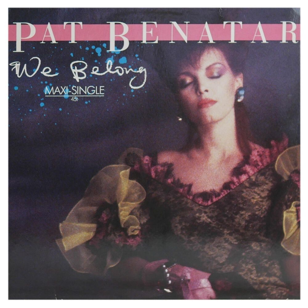 Pat Benatar - We Belong/we Live For Love (re-mix) | 12" Maxi Single Usado image number 0.0