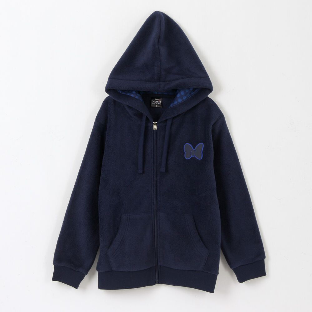 Polar Escolar Con Gorro Ni&ntilde;a Minnie Azul Marino Disney image number 0.0