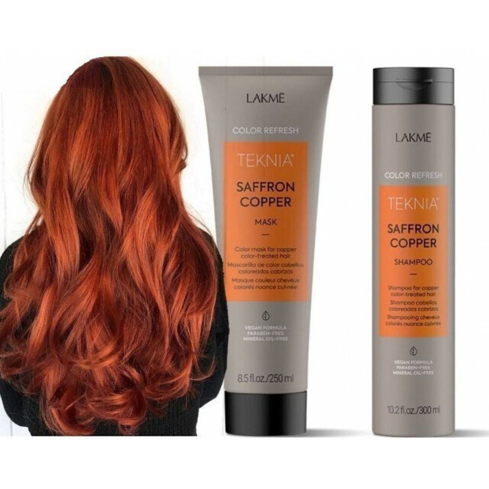 Shampoo Lakme Teknia Color Refresh Saffron Copper 300ml image number 2.0