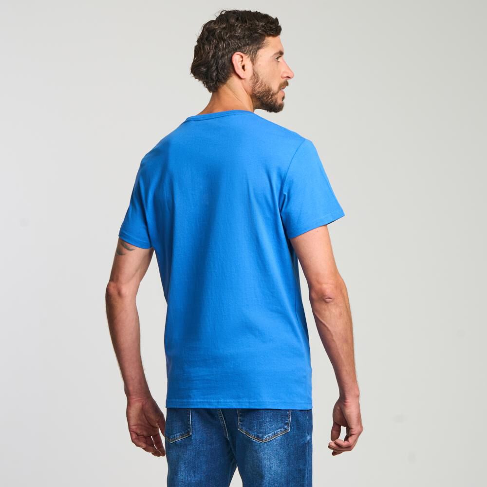 Polera Estampada Manga Corta Cuello Redondo Hombre The King's Polo Club image number 3.0