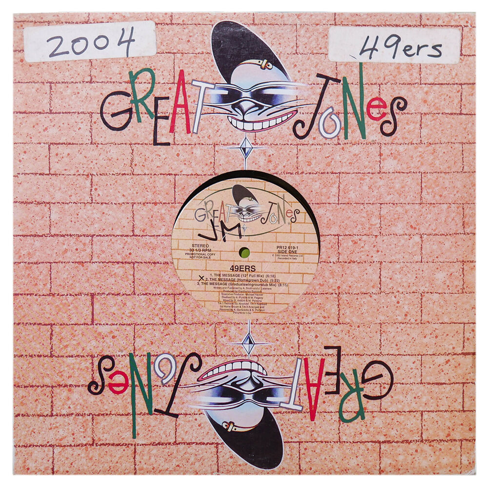 49ers - The Message | 12" Maxi Single Usado image number 1.0