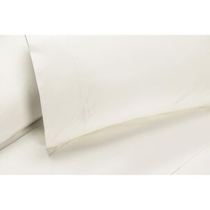 Juego De Sábanas Rosen 200h Lisa Blanca / 2 Plazas / 200 Hilos
