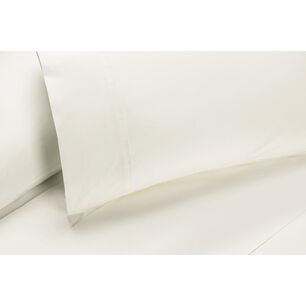 Juego De S&aacute;banas Rosen 200h Lisa Blanca / 2 Plazas / 200 Hilos